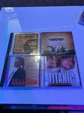 Lot of 4 Soundtrack Audio CDs Lion King O Brother Titanic Basketball Diaries